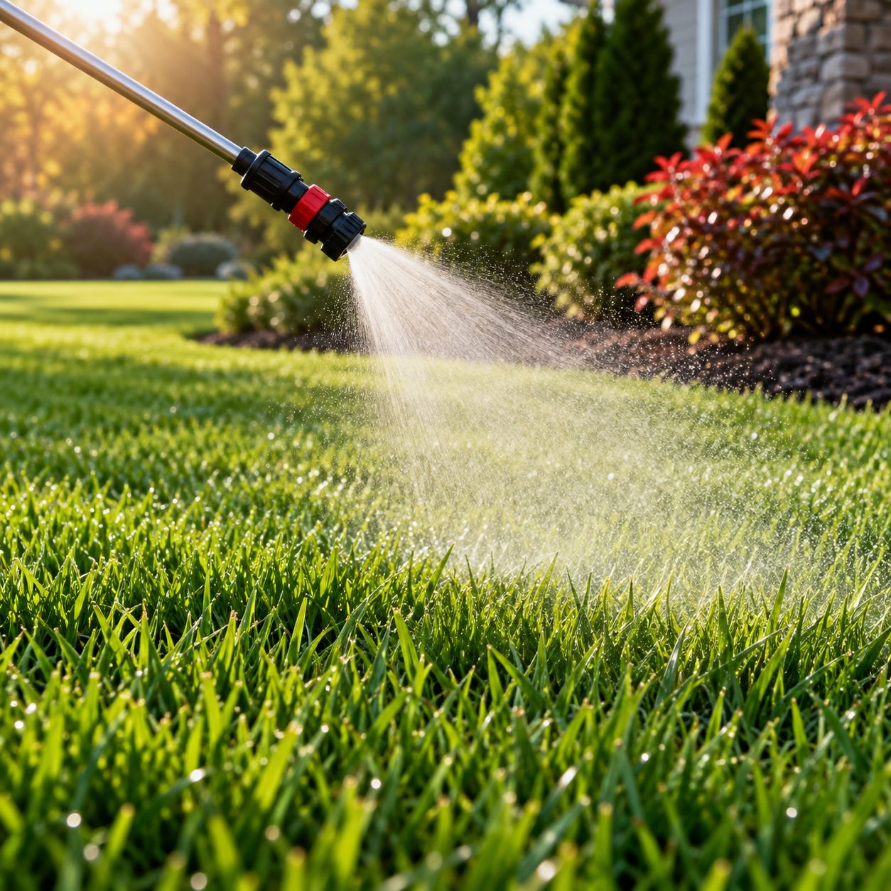 Yard spray treatment